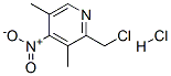 2-Chloromethyl-3,5-dimethyl-4-nitro-pyridine hydrochloride Structure,143016-67-5Structure