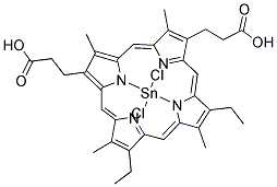 Tin protoporphyrin ix dichloride Structure,14325-05-4Structure