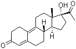 Gestadienol; 17a-hydroxy-19-norpregna-4,9-diene-3,20-dione； Structure,14340-01-3Structure