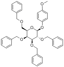 4-Methoxyphenyl 2,3,4,6-Tetra-O-benzyl-β-D-galactopyranoside Structure,143536-99-6Structure