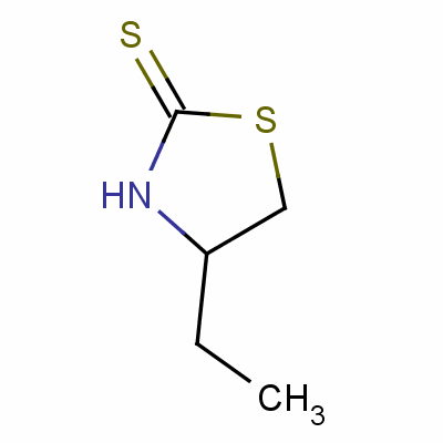 2-Thiazolidinethione,4-ethyl- Structure,1437-91-8Structure