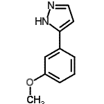 3-(3-Methoxyphenyl)pyrazole Structure,144026-74-4Structure