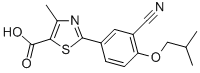 Febuxostat Structure,144060-53-7Structure