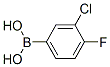 3-Chloro-4-fluorophenylboronic acid Structure,144432-85-9Structure