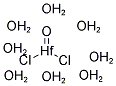 Hafnium(Ⅳ)dichloride oxide octahydrate Structure,14456-34-9Structure