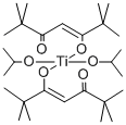 Di(isopropoxide)bis(2,2,6,6-tetramethyl-3,5-heptanedionato)tinaium Structure,144665-26-9Structure