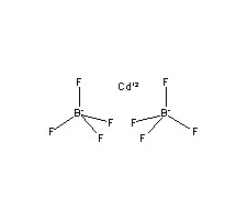 氟硼酸鎘結(jié)構(gòu)式_14486-19-2結(jié)構(gòu)式