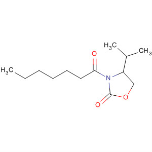 3-Heptanoyl-4-(s)-isopropyl-oxazolidin-2-one Structure,145588-98-3Structure