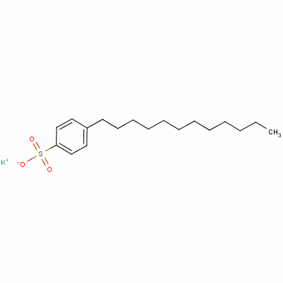 Potassium 4-dodecylbenzenesulphonate Structure,14564-74-0Structure