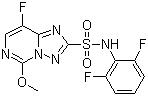 雙氟磺草胺結(jié)構(gòu)式_145701-23-1結(jié)構(gòu)式