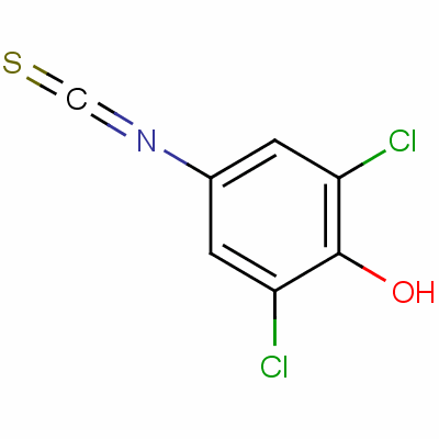 3,5-Dichloro-4-hydroxyphenyl thiocyanate Structure,14611-70-2Structure