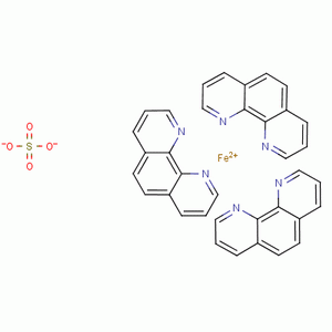 1,10-Phenanthroline iron(ii) sulfate Structure,14634-91-4Structure