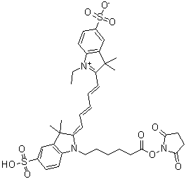 Cy5-se;cy5 nhs ester Structure,146368-14-1Structure