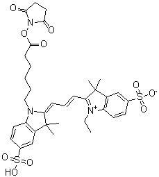 Cy3-se;cy3 nhs ester Structure,146368-16-3Structure