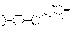 Dantrolene sodium salt Structure,14663-23-1Structure