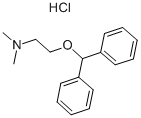 Diphenhydramine hydrochloride Structure,147-24-0Structure