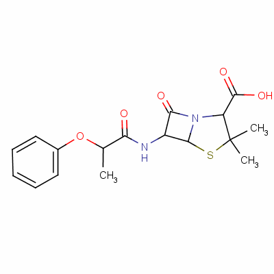 Pheneticillin Structure,147-55-7Structure