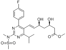 Rosuvastatin methyl ester Structure,147118-40-9Structure