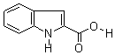 吲哚-2-羧酸結(jié)構(gòu)式_1477-50-5結(jié)構(gòu)式