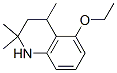 Quinoline, 5-ethoxy-1,2,3,4-tetrahydro-2,2,4-trimethyl- (9ci) Structure,147991-79-5Structure