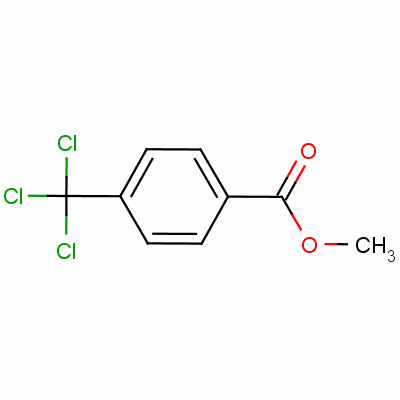 Methyl p-(trichloromethyl)benzoate Structure,14815-87-3Structure