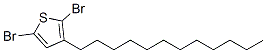 2,5-Dibromo-3-dodecylthiophene Structure,148256-63-7Structure