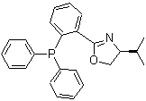 (S)-(-)-2-[(diphenylphosphino)phenyl]-4-(1-methylethyl)-4,5-dihydrooxazole Structure,148461-14-7Structure