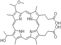 Hematoporphyrin monomethyl ether,hmme Structure,148471-91-4Structure