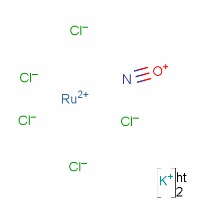 Potassium pentachloronitrosylruthenate(Ⅱ) Structure,14854-54-7Structure