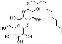 十一烷基-β-D-硫代麥芽糖苷結(jié)構(gòu)式_148565-57-5結(jié)構(gòu)式