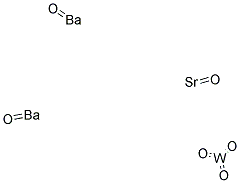 Barium strontium tungsten oxide Structure,14871-56-8Structure