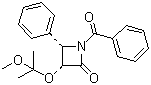 (3R,4S)-1-Benzoyl-3-(1-methoxy-1-methylethoxy)-4-phenyl-2-azetidinone Structure,149107-92-6Structure