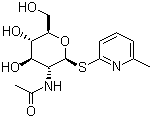 N-((2s,3r,4r,5s,6r)-4,5-二羥基-6-(羥基甲基)-2-((6-甲基吡啶-2-基)硫代)四氫-2H-吡喃-3-基)乙酰胺結構式_149263-94-5結構式