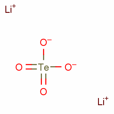 Lithium tellurite Structure,14929-69-2Structure