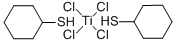 Tetrachlorobis(cyclohexylmercapto)titanium(IV) Structure,149391-23-1Structure