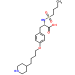 N-Butylsulfonyl-O-(4-(4-pyridinyl)butyl)-L-tyrosine Structure,149490-61-9Structure