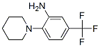 N-[2-Amino-4-(trifluoromethyl)phenyl]piperidine Structure,1496-40-8Structure