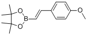 4-Methoxy-trans-beta-styrylboronic acid pinacol ester Structure,149777-83-3Structure