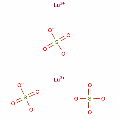 Lutetium(iii) sulfate Structure,14986-89-1Structure