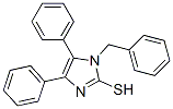 1-Benzyl-4,5-diphenyl-1h-imidazole-2-thiol Structure,15061-34-4Structure