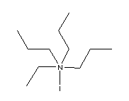 Ethyltripropylammonium iodide Structure,15066-80-5Structure