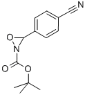 Tert-butyl 3-(4-cyanophenyl)oxaziridine-2-carboxylate Structure,150884-56-3Structure