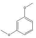 1,3-Dimethoxybenzene Structure,151-10-0Structure