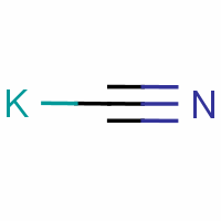 Potassium cyanide Structure,151-50-8Structure