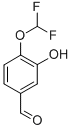 4-Difluoromethoxy-3-hydroxybenzaldehyde Structure,151103-08-1Structure