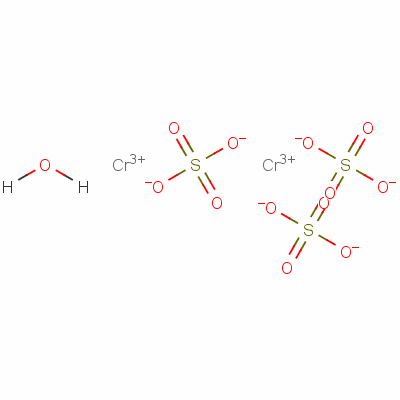 Chromium(Ⅲ)sulfate Structure,15244-38-9Structure