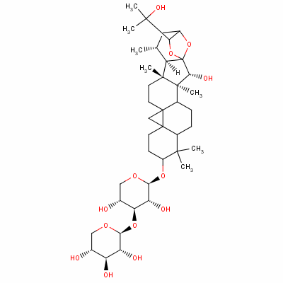 升麻甙 B結(jié)構(gòu)式_152685-91-1結(jié)構(gòu)式