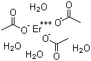 Erbium(iii) acetate tetrahydrate Structure,15280-57-6Structure