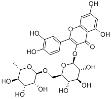 Rutin Structure,153-18-4Structure