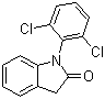 1-(2,6-Dichlorophenyl)indolin-2-one Structure,15362-40-0Structure